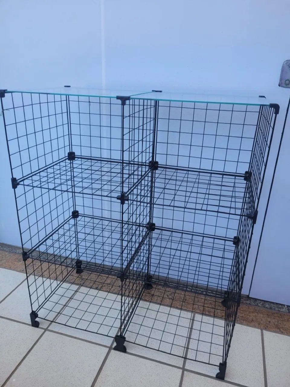 Balcão de vidro 