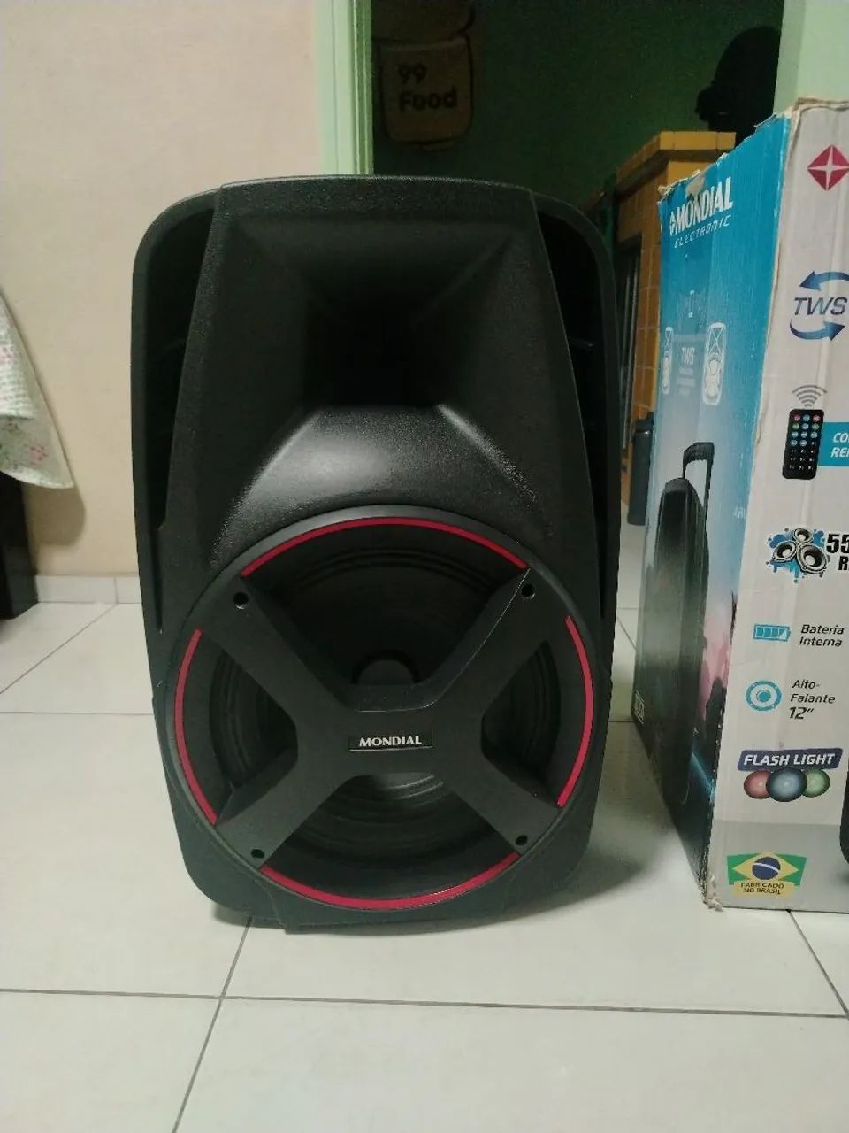 Caixa de Som Amplificada Mondial CM-550 - Foto 2