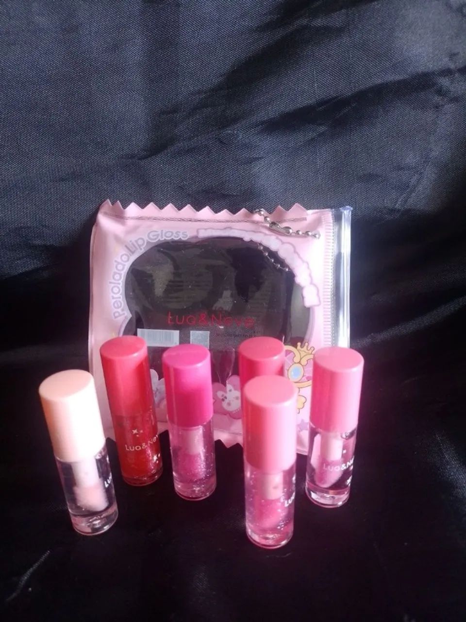 kit mini lip oil lua e neve com 6 unidades - Foto 4