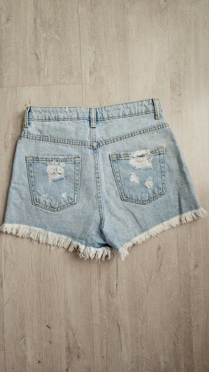 Shorts Jeans  Desfiado  - Foto 2