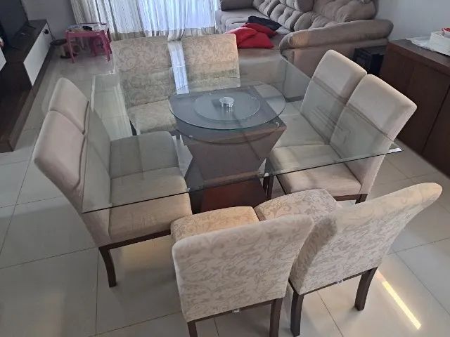 Mesa de jantar 8 lugares