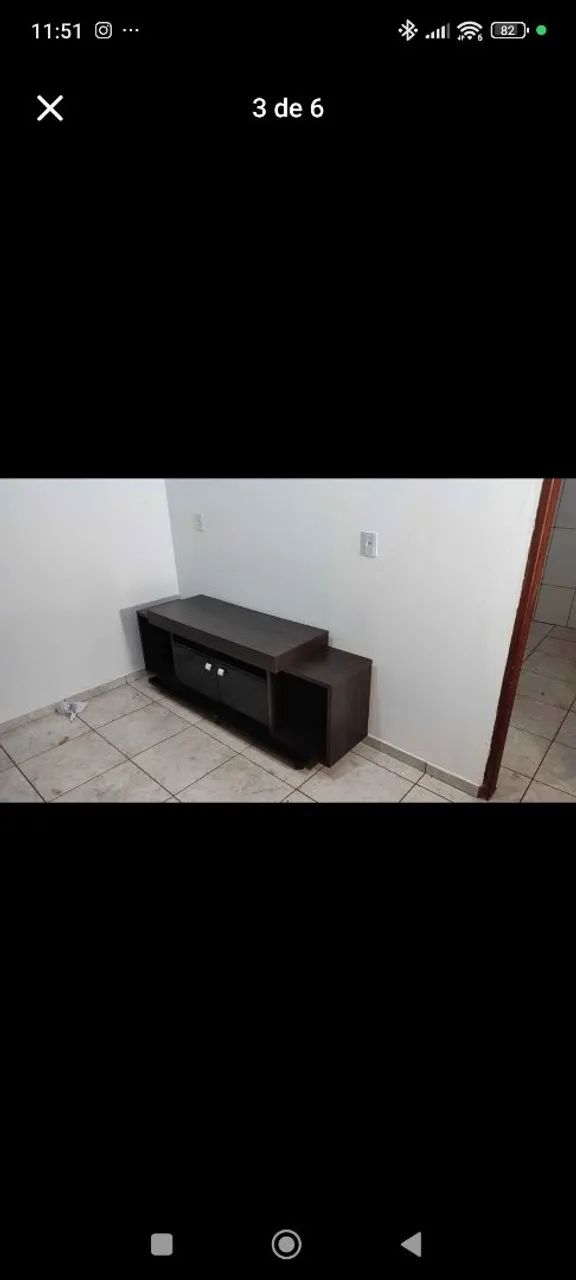 Rack para Sala (Madeira Tabaco/Imbuia) - Foto 3