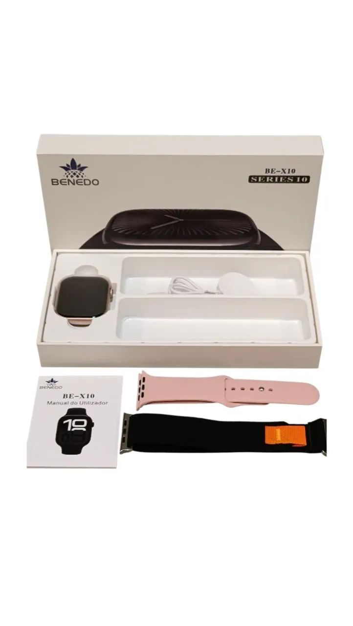 Smartwatch X10 dourado  - Foto 2