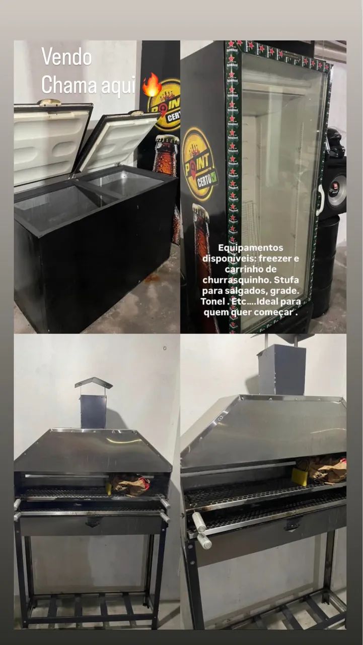 Vendo equipamentos para distribuidora