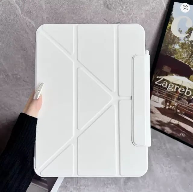 case Capa com Suporte para Lápis para iPad A16 2025, iPad 11ª Geração 2026, 9, 10