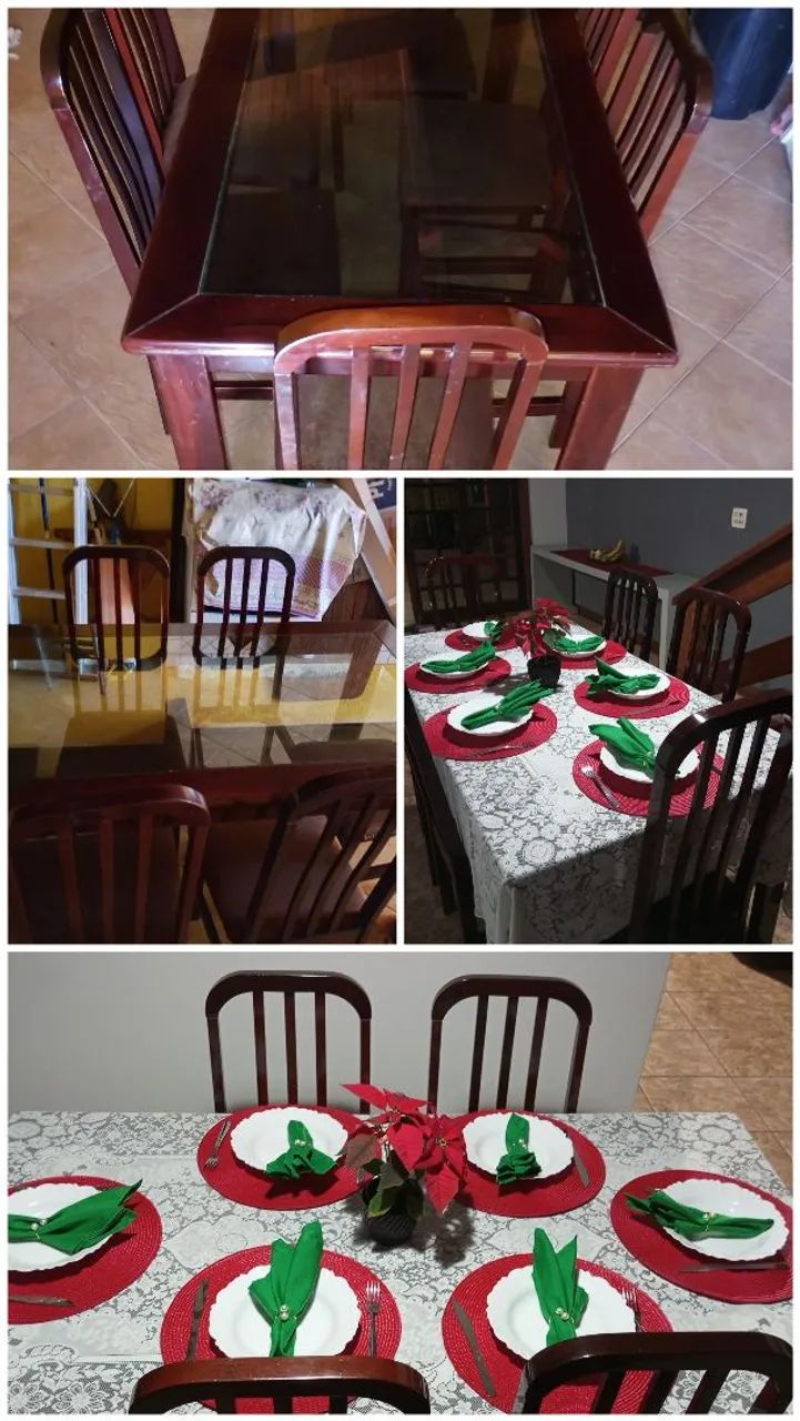 Mesa 6 cadeiras 