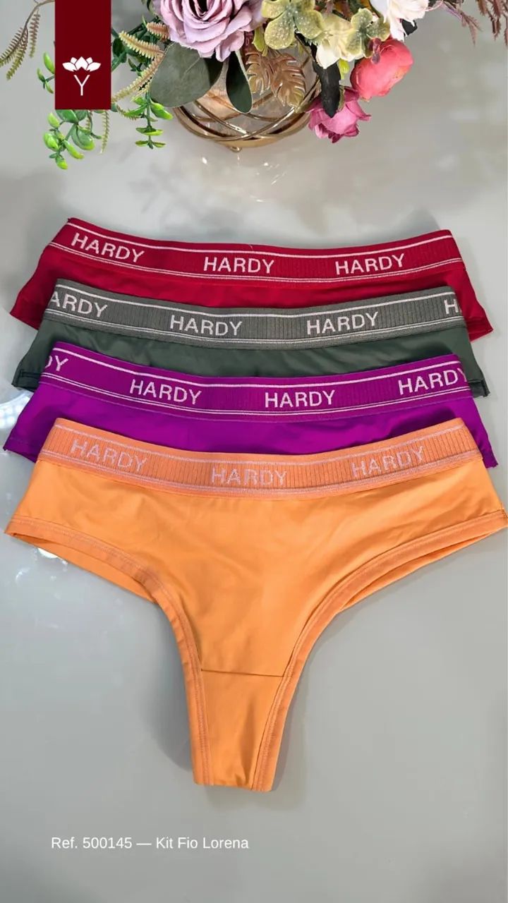 Kit calcinha Hardy Lingerie 