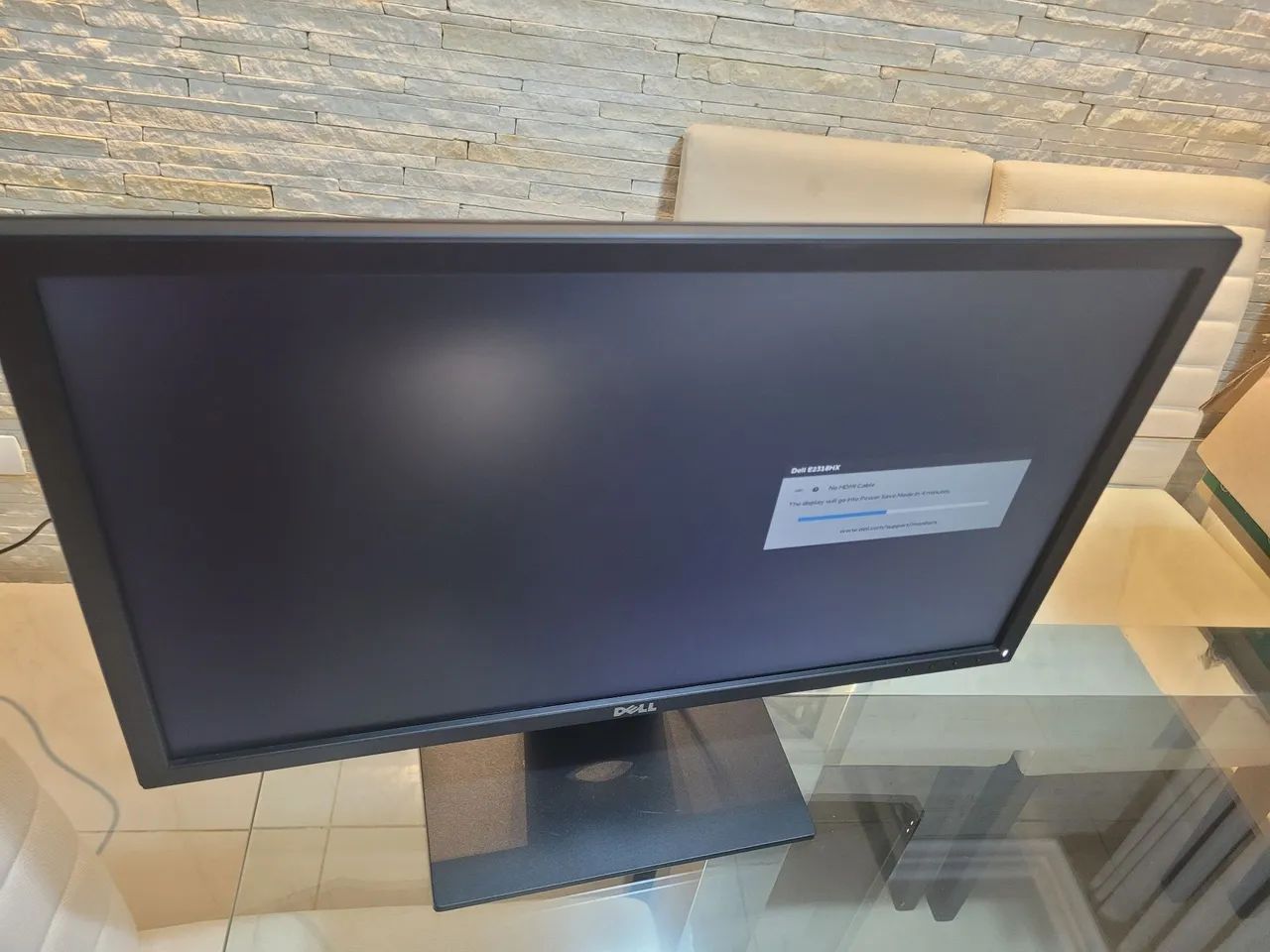 Monitor Del E2318 HX semi novo  - Foto 2
