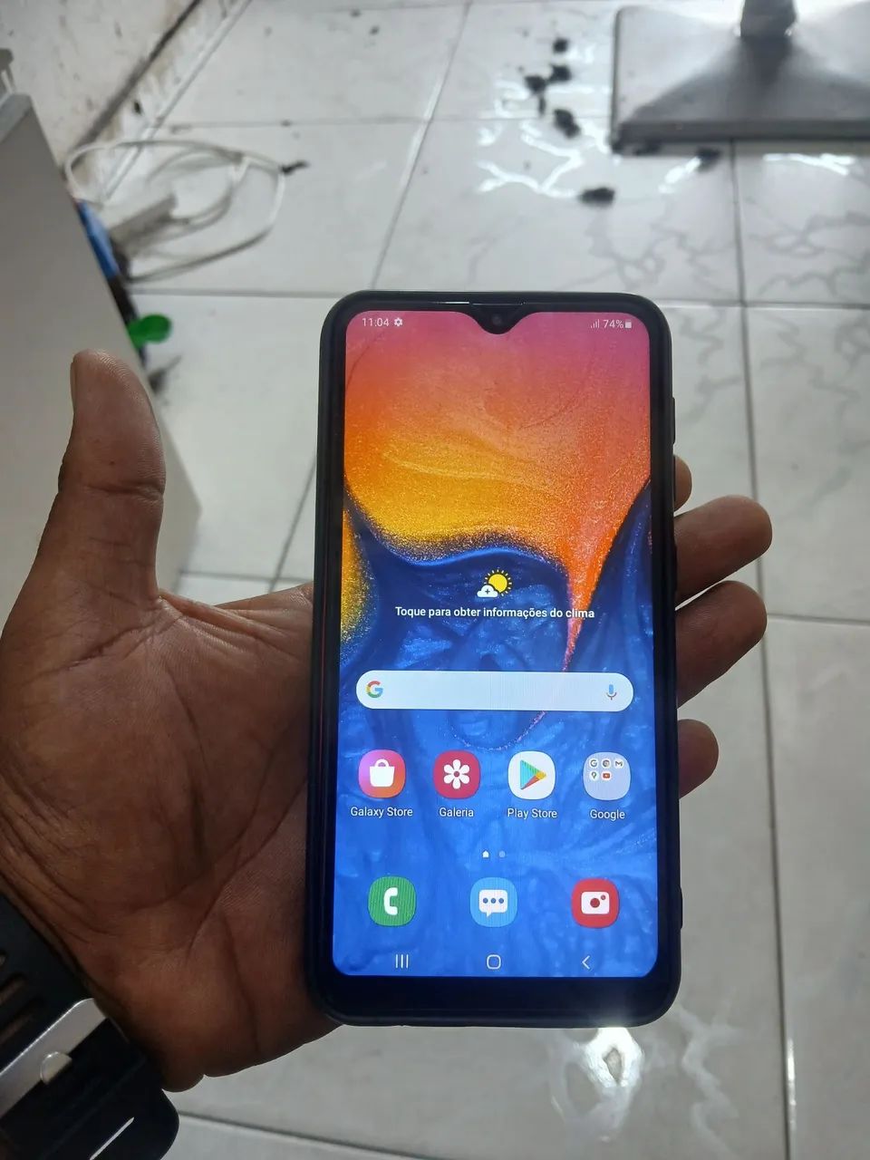 A10 funcionando perfeitamente. 