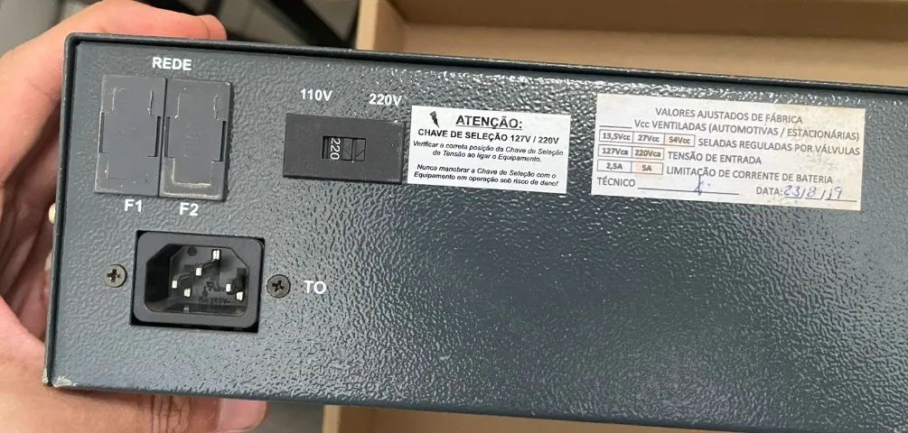 Fonte Retificadora 220v / -48v - Foto 3