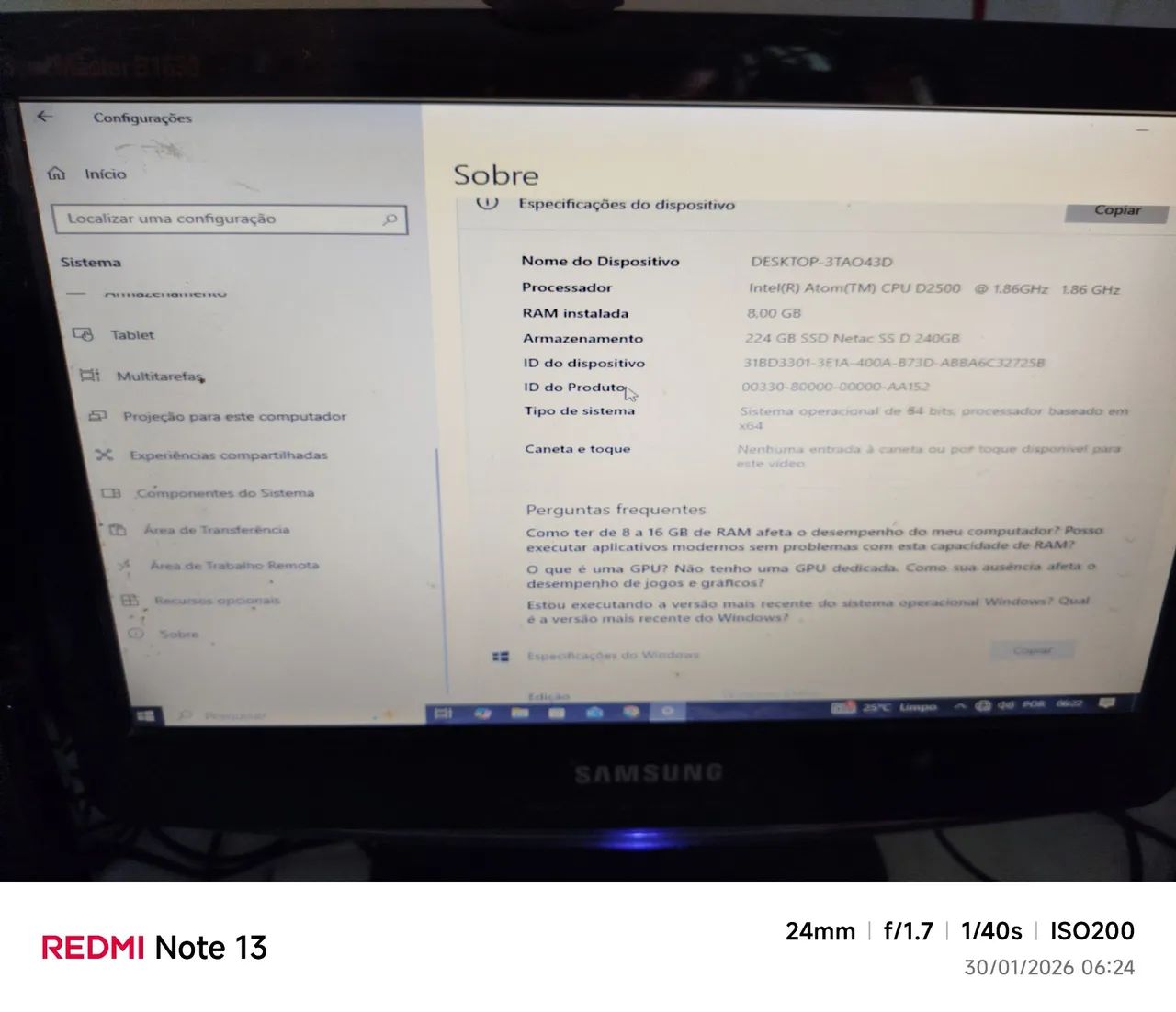Computador completo  - Foto 3