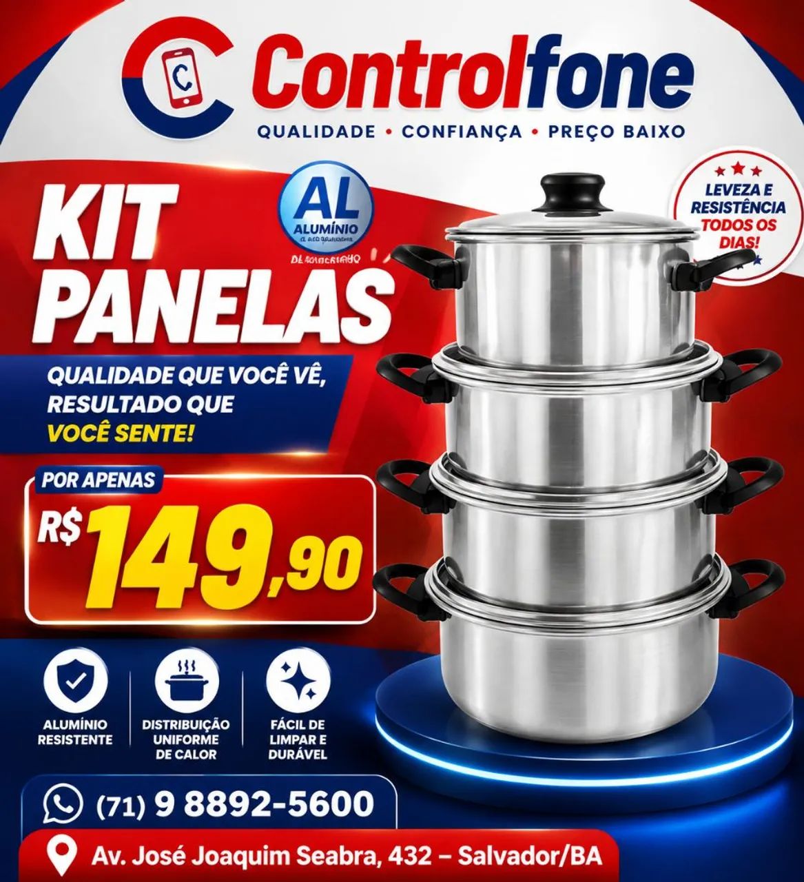 Kit panelas