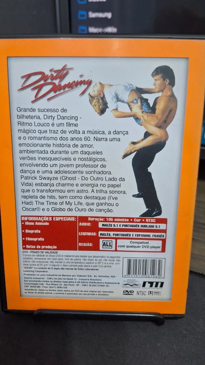 DVD Dirt Dancing e DVD Grease Nos Tempos da Brilhantina - Foto 5
