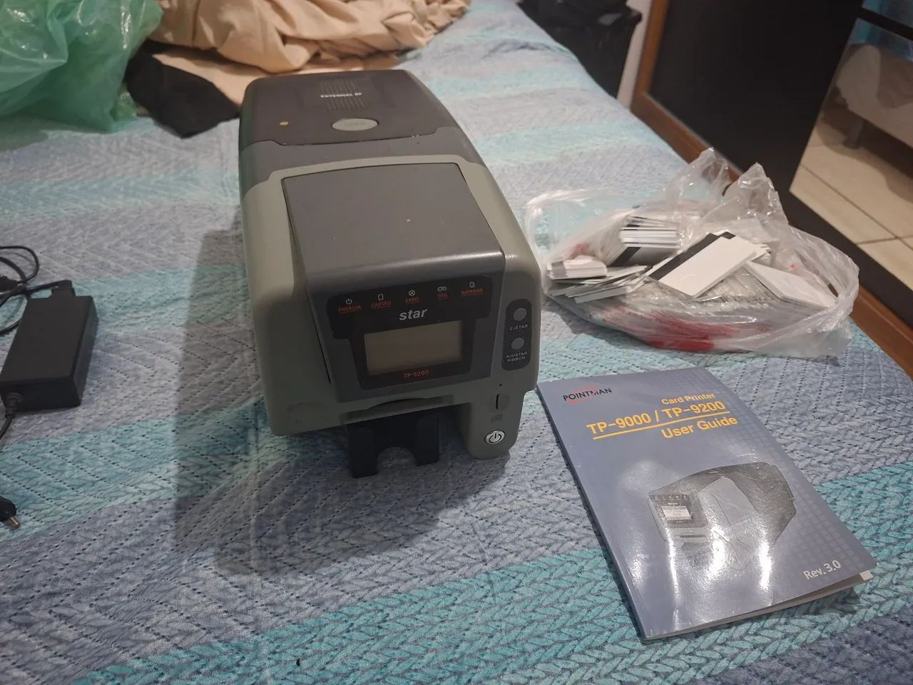 PIMPRESSORA CARD PRINTER TP-9200 EM BOM ESTADO