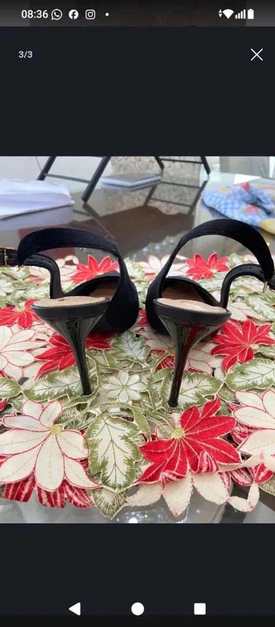 Scarpin preto  - Foto 3
