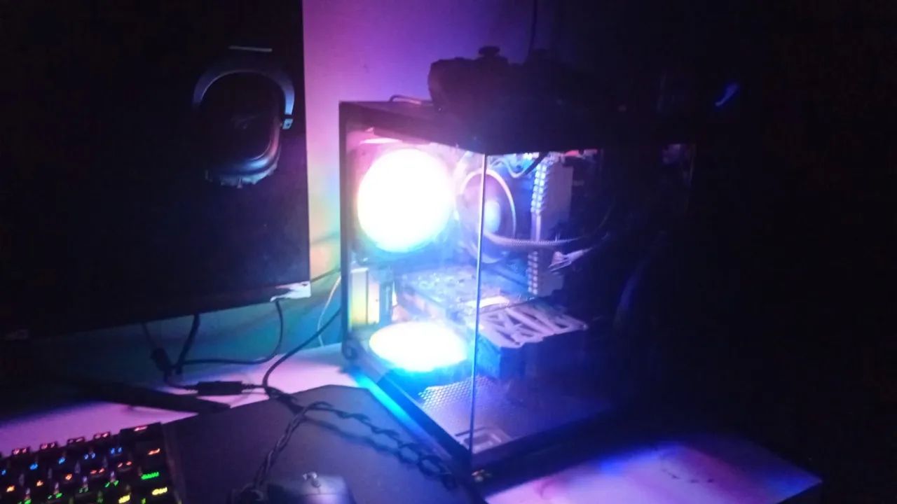 Setup Completo com Pc gamer ideal para jogos - Foto 5