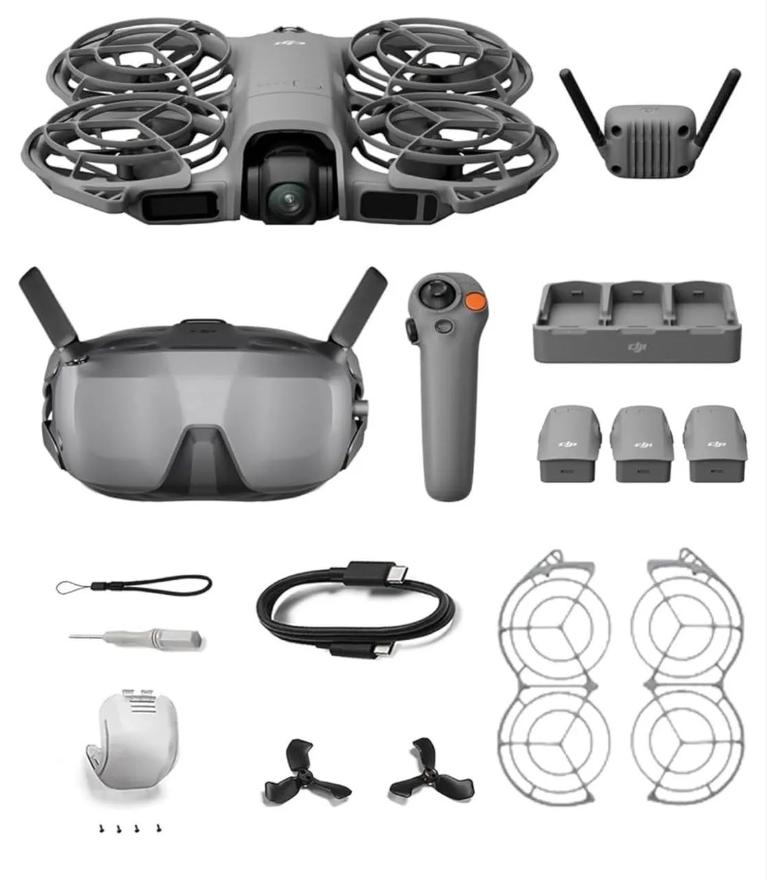 DRONE DJI 2 NEO COMPO 3 R$ 5.200 lacrado  - Foto 3