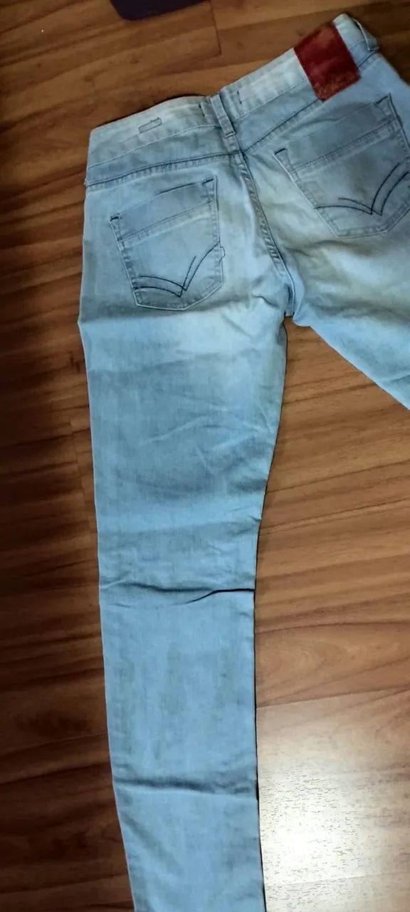Calça jeans feminina 38 - Foto 2