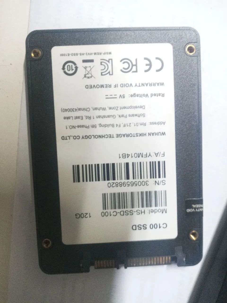 Ssd 120 gb saude 100% - Foto 2
