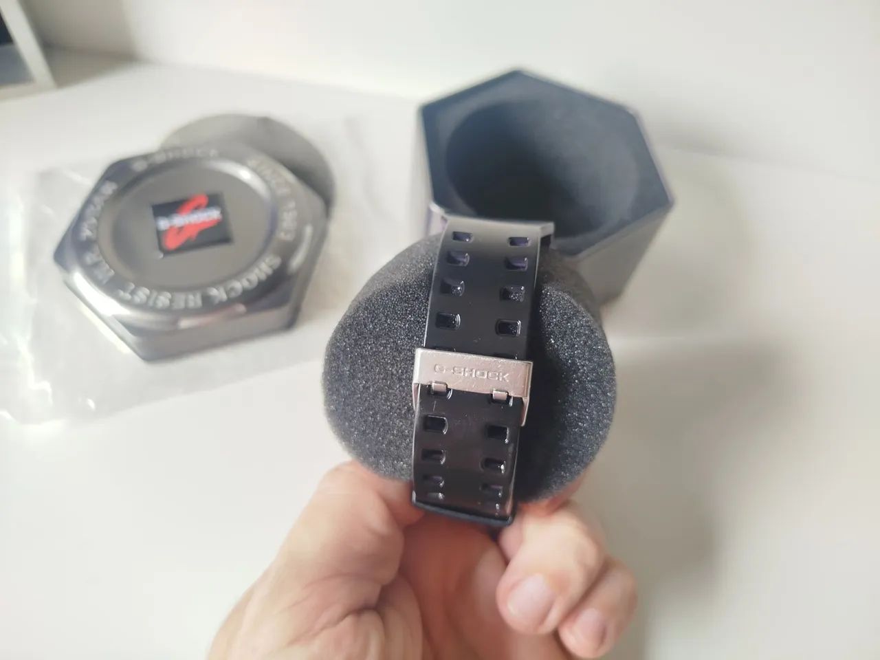 Relógio Casio G-Shock GA-100BL Frete grátis  - Foto 4