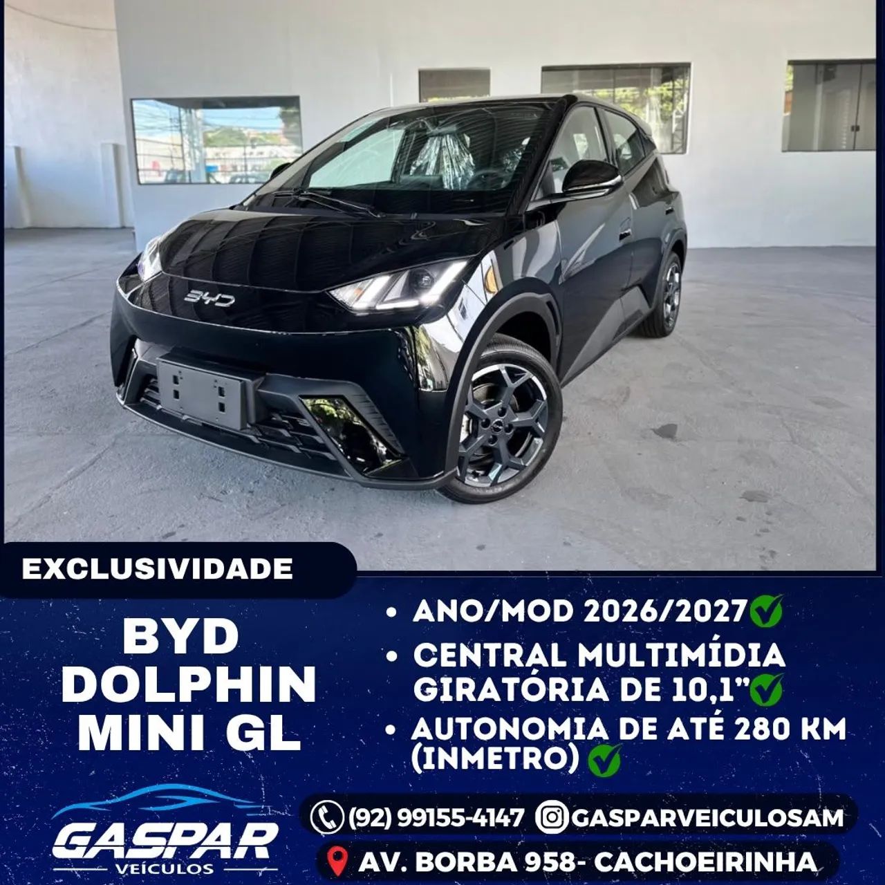 BYD Dolphin Mini (Elétrico) 2027