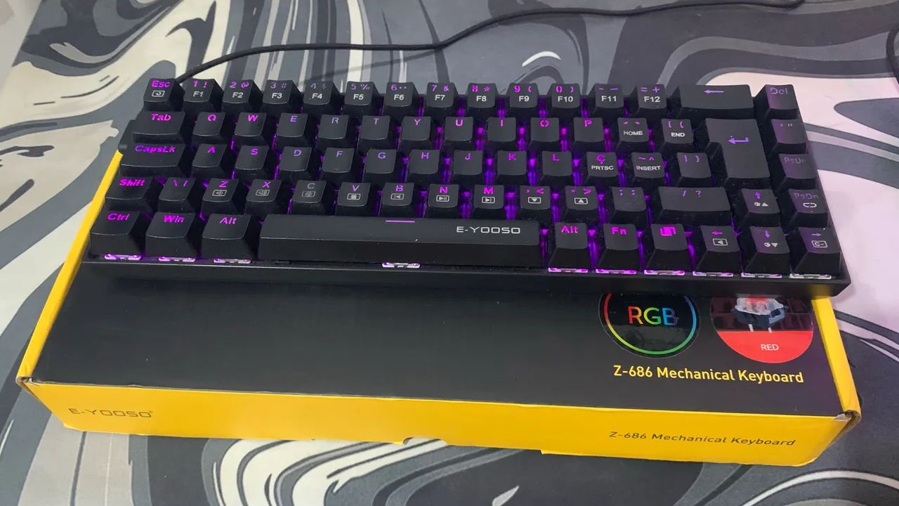 Kit Mouse + Teclado mecânico