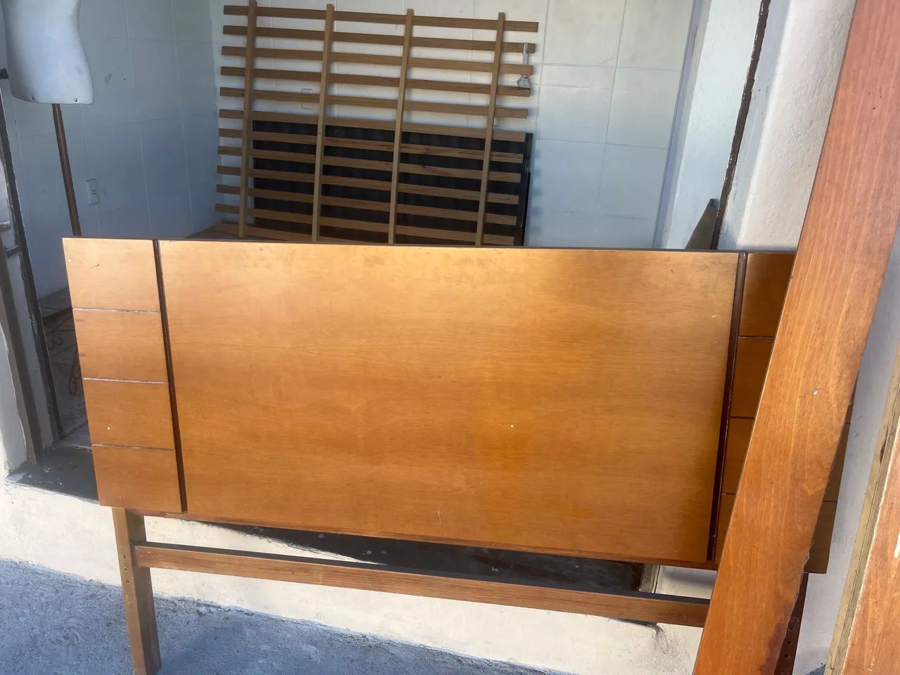 Cama casal madeira maciça  - Foto 2