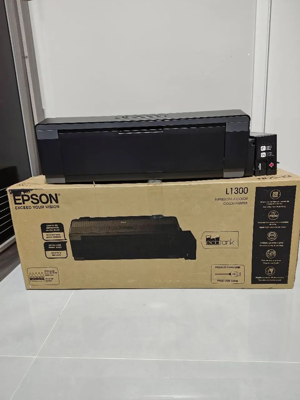 Impressora l1300 Epson com tinta sublimação  - Foto 3