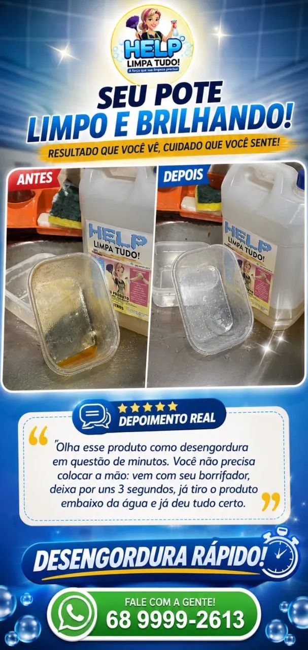Sabão líquido e barra HELP - Foto 5