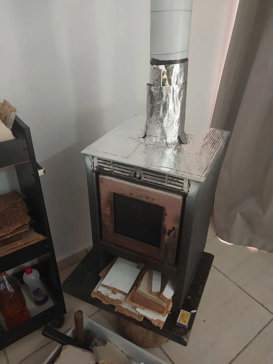 Aquecedor a lenha calefator - Foto 5