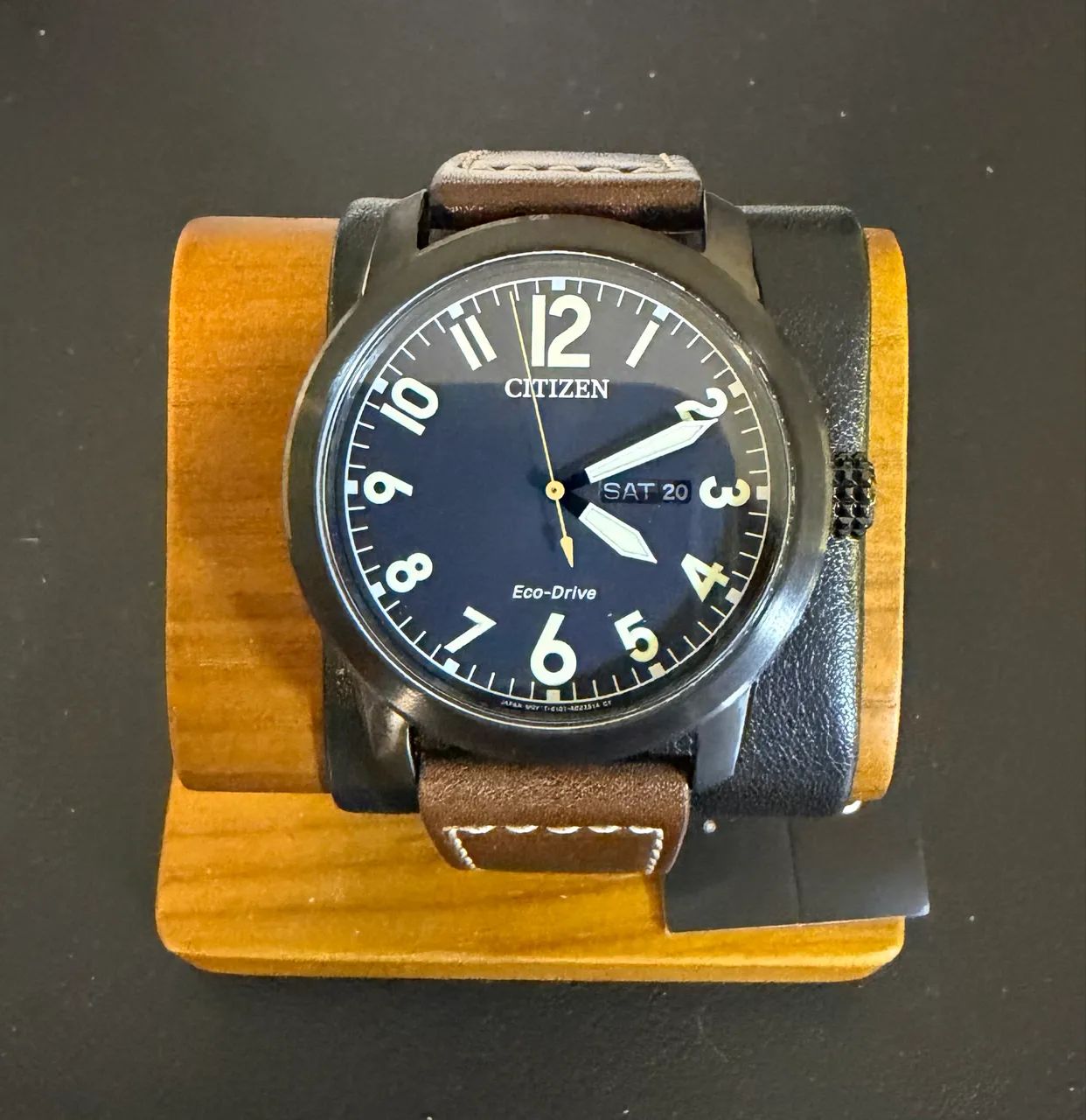 Relógio Citizen Eco Drive Militar Novo - Foto 3