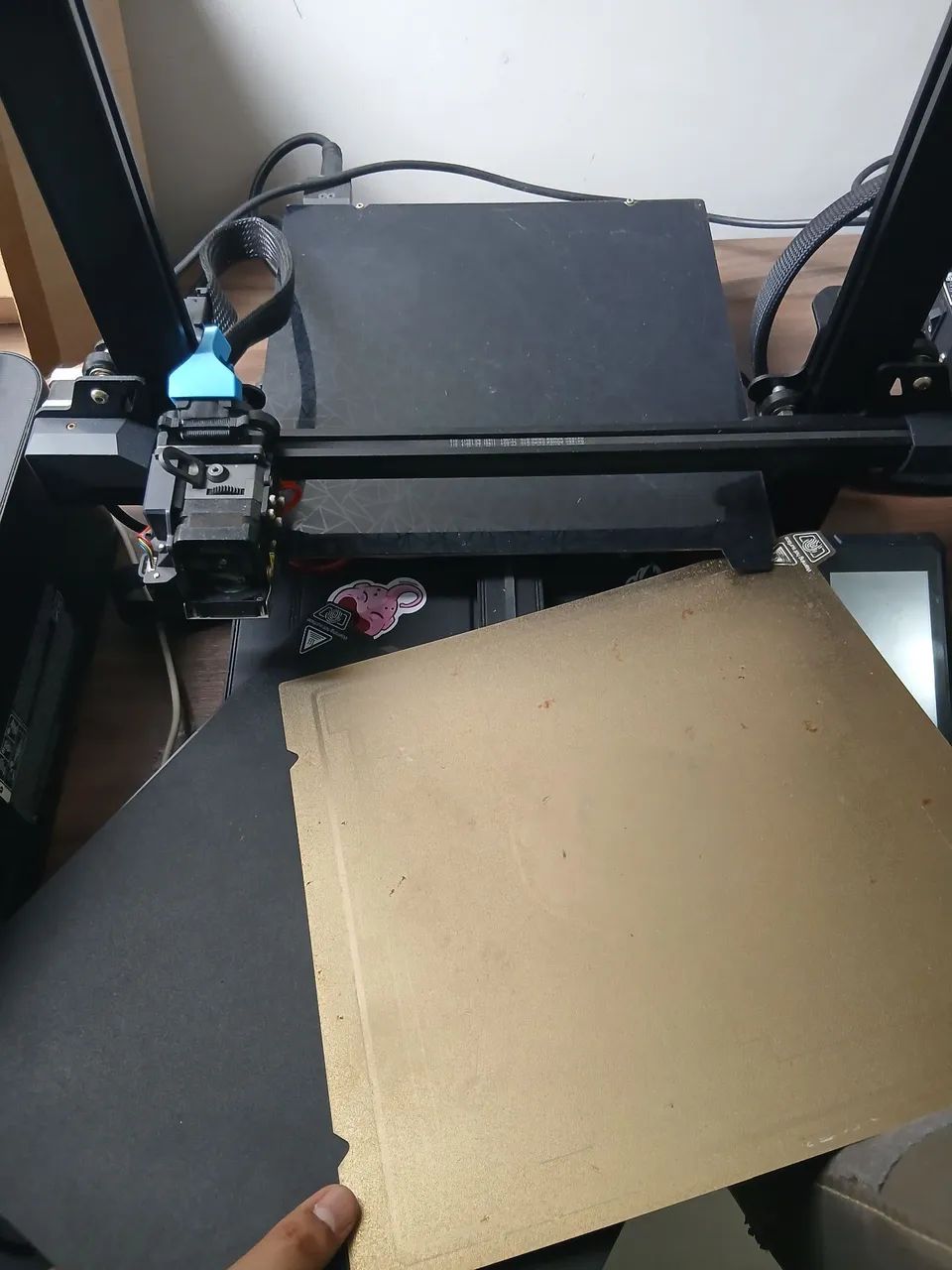 Impressora 3D ender3 S1 Pro + kit reposição e secadora - Foto 3
