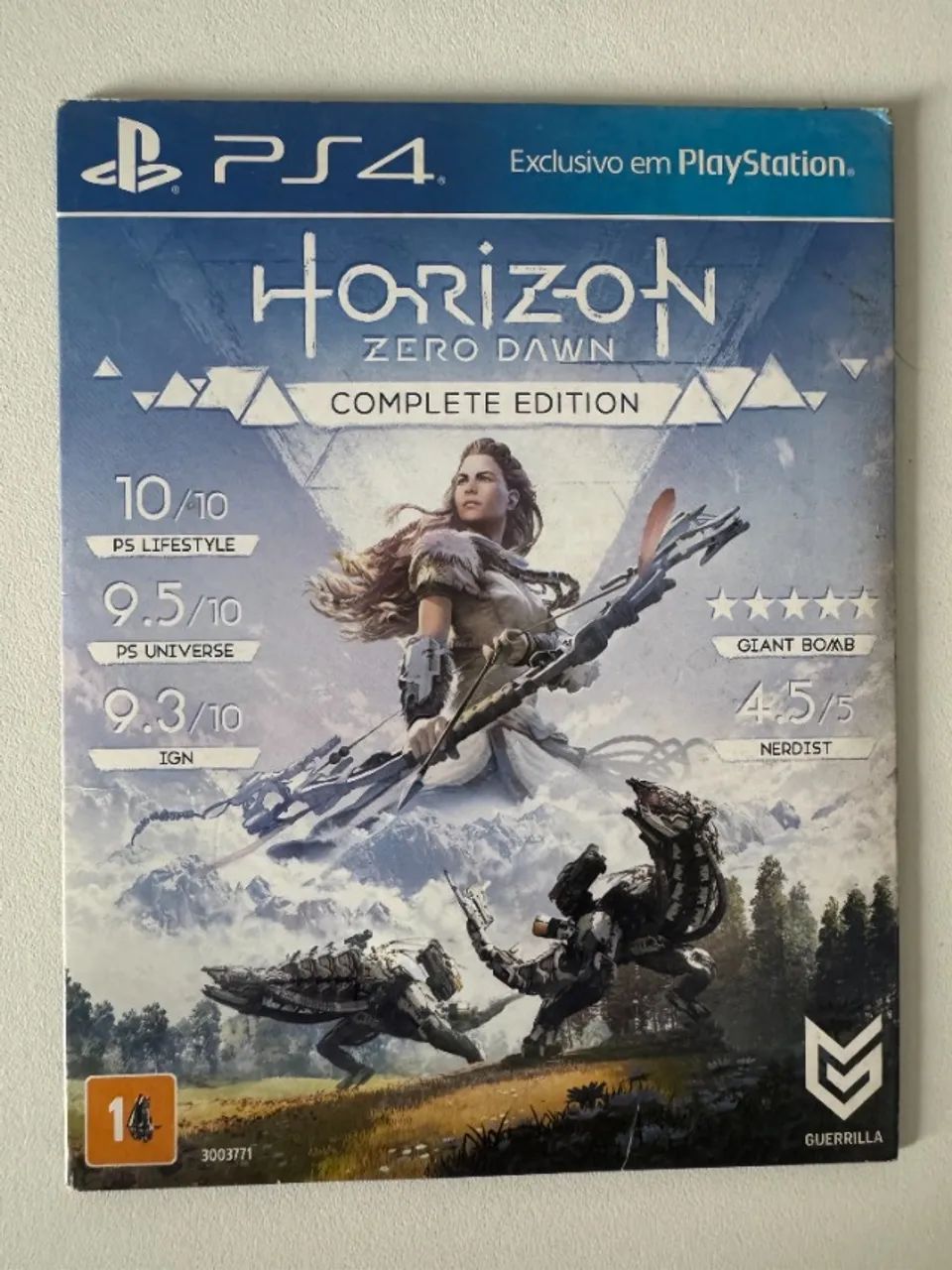 Jogo Horizon Zero Dawn Mídia Física complete edition PS4 e PS5 Playstation 4 e 5 - Foto 2