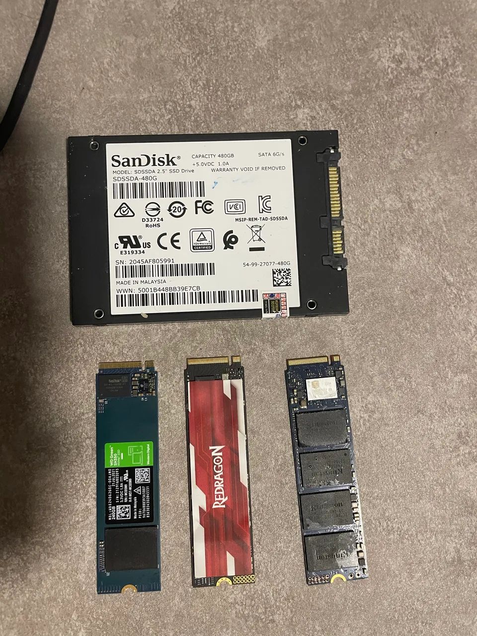 SSD NVME WD GREEN 256gb - Armazenamento - Tabuleiro do Martins