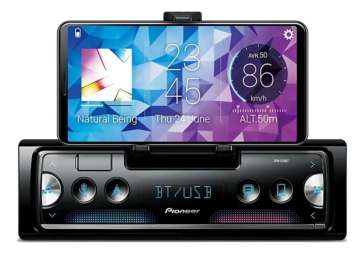 Pioneer Sph C10bt com USB e Bluetooth (Usado) - Foto 2