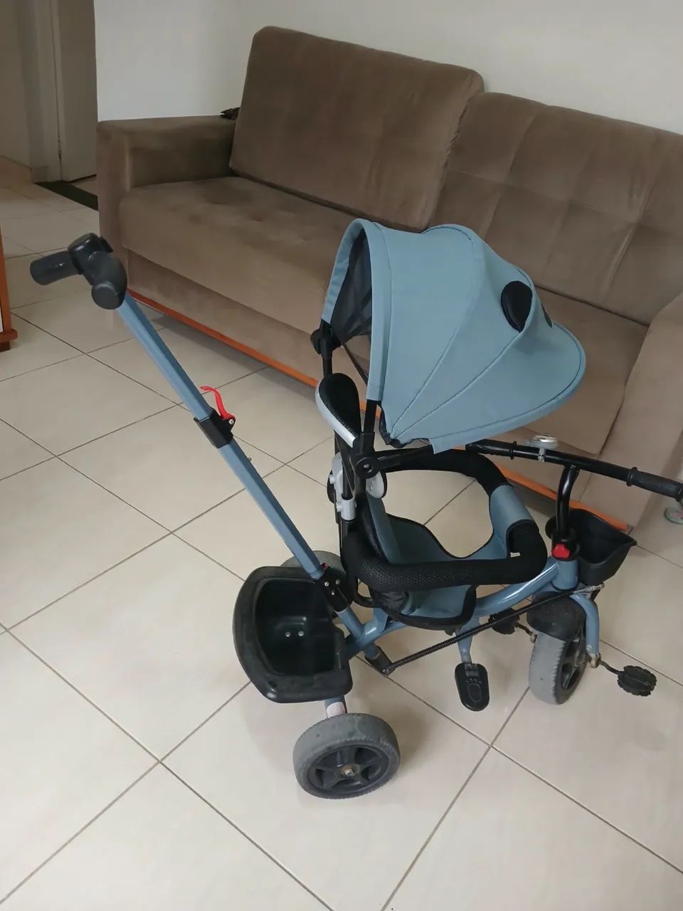Carrinho 3 rodas infantil  - Foto 2