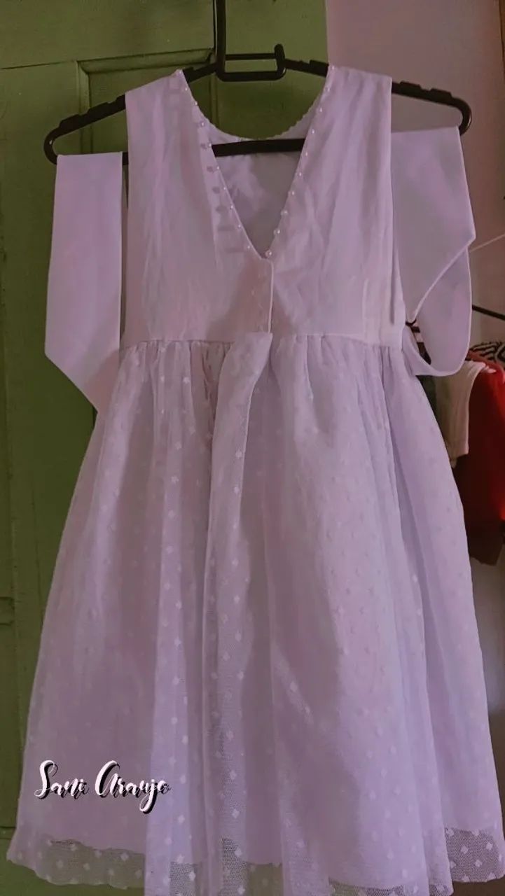 Vestido Batizado Novo - Foto 2