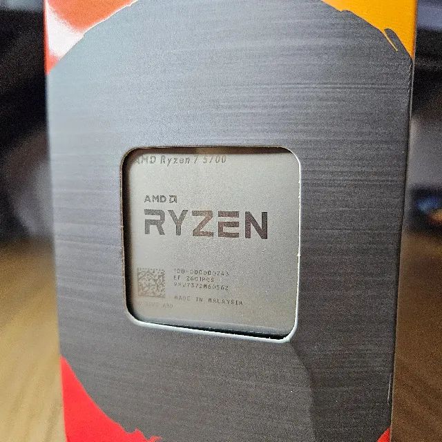 Processador AMD Ryzen 7 5700 AM4 - Completo (Cooler Nunca Usado) - Foto 5