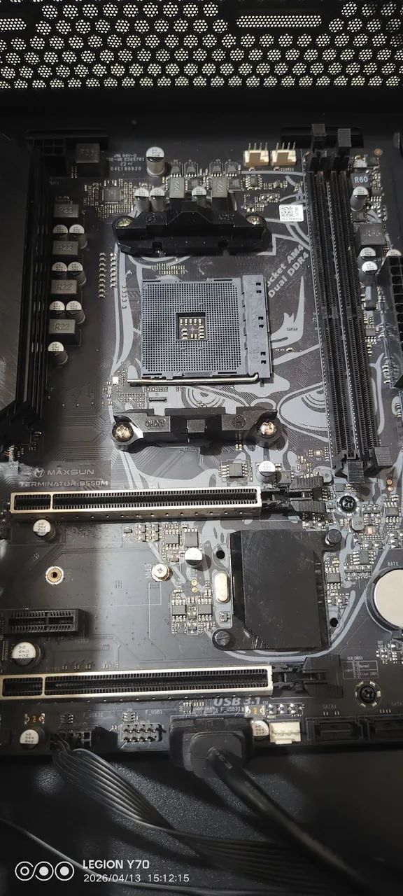 PLACA MAE AMD B550M + 8GB XPG 3200MHZ - Foto 3