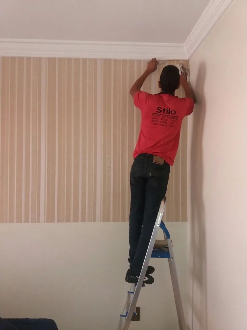 Transformação sua  casa papel de parede e pintura atendemos várias regiões.  - Foto 2