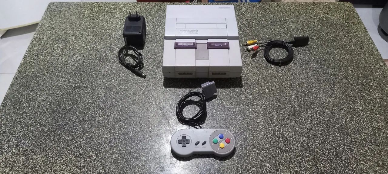 Super Nintendo completo funcionando 100% - Foto 3