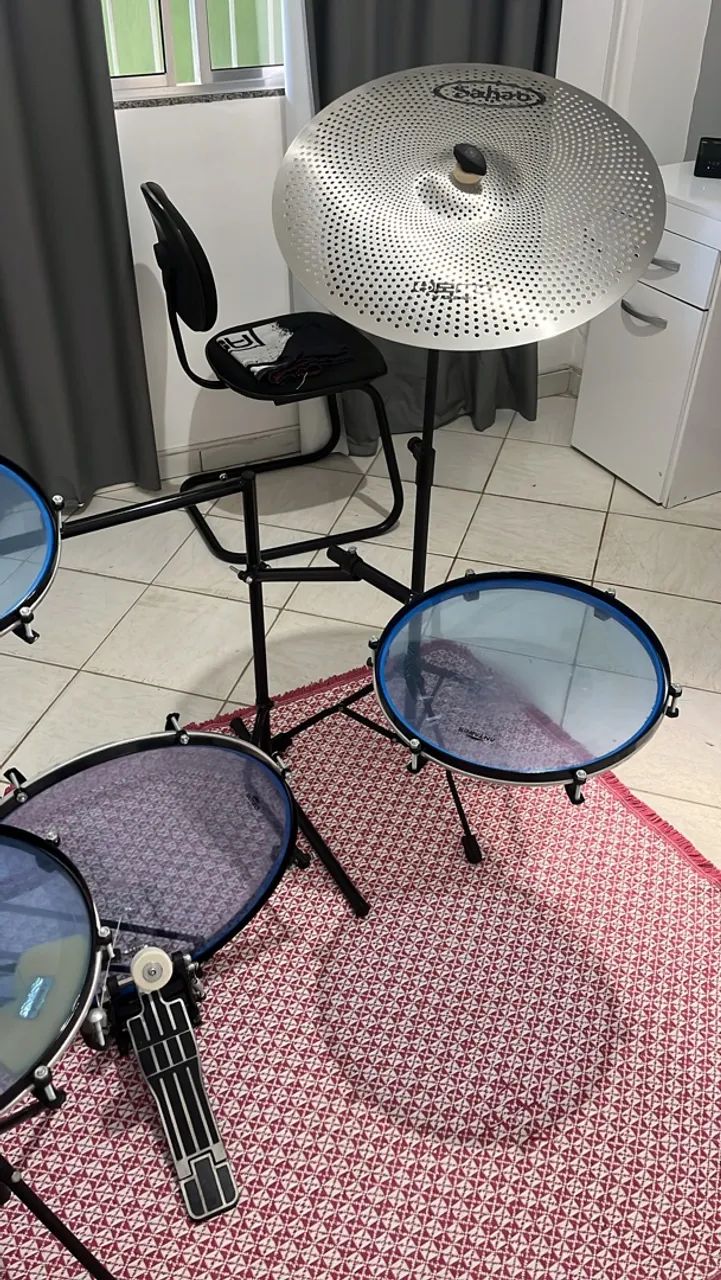 Bateria acústica  - Foto 4
