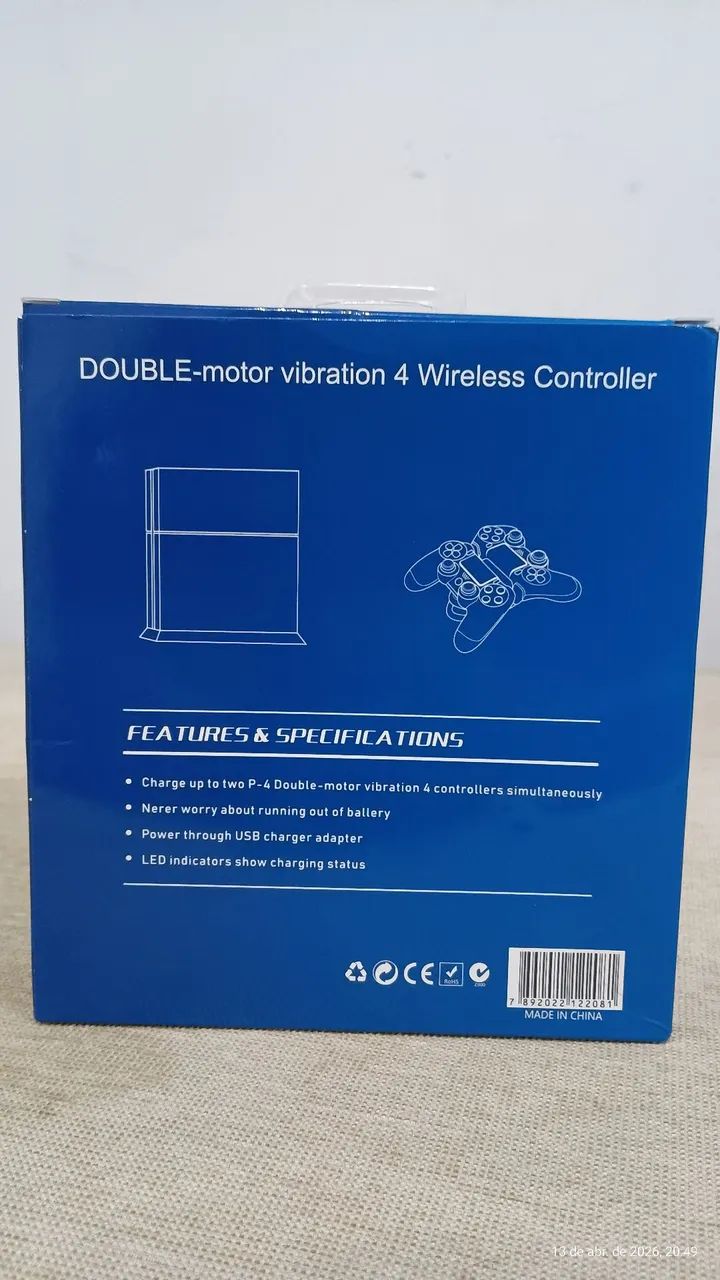 Controle PS4 novo. - Foto 3