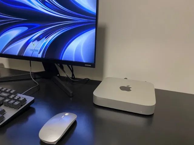 mac mini M1 8GB 256GB＋keyboard ＋mouse Combo de teclado e mouse com fio USB Macally tamanho completo para