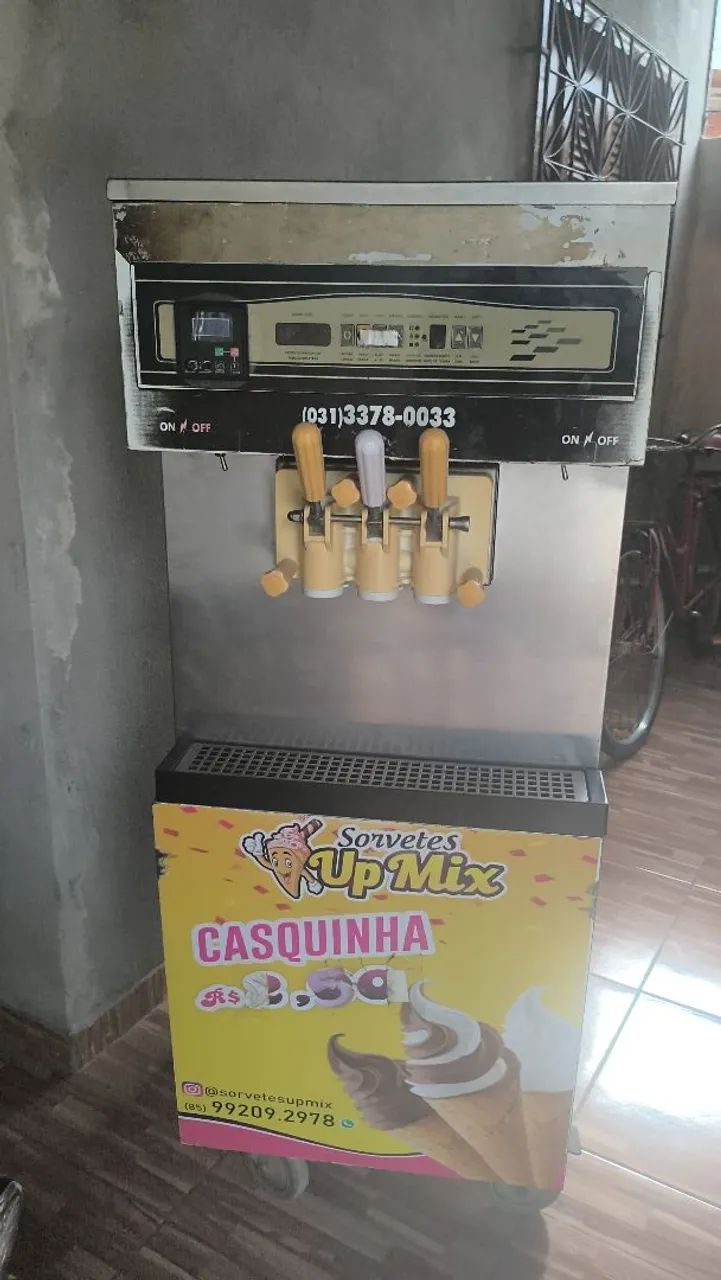 Máquina de sorvete expresso logrosoft