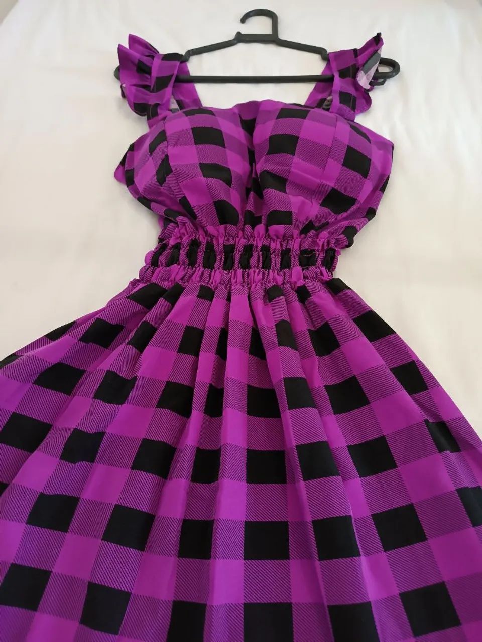 Vestido Xadrez - São João  - Foto 3