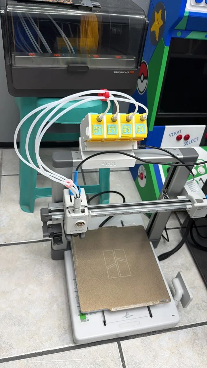 Impressora 3D Bambu Lab A1 + BMCU  - Foto 2