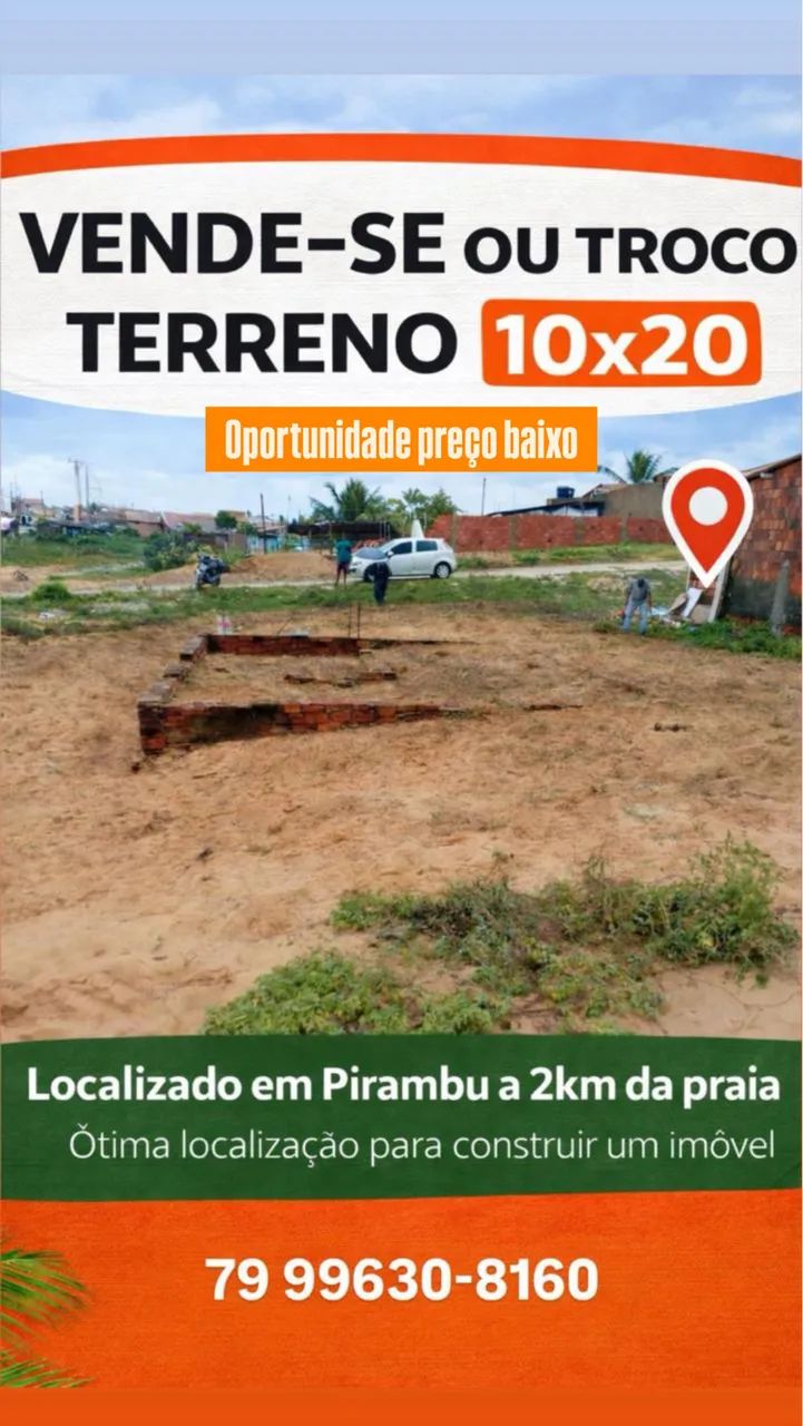 Terreno Venda ou troca - Excelente Oportunidade!