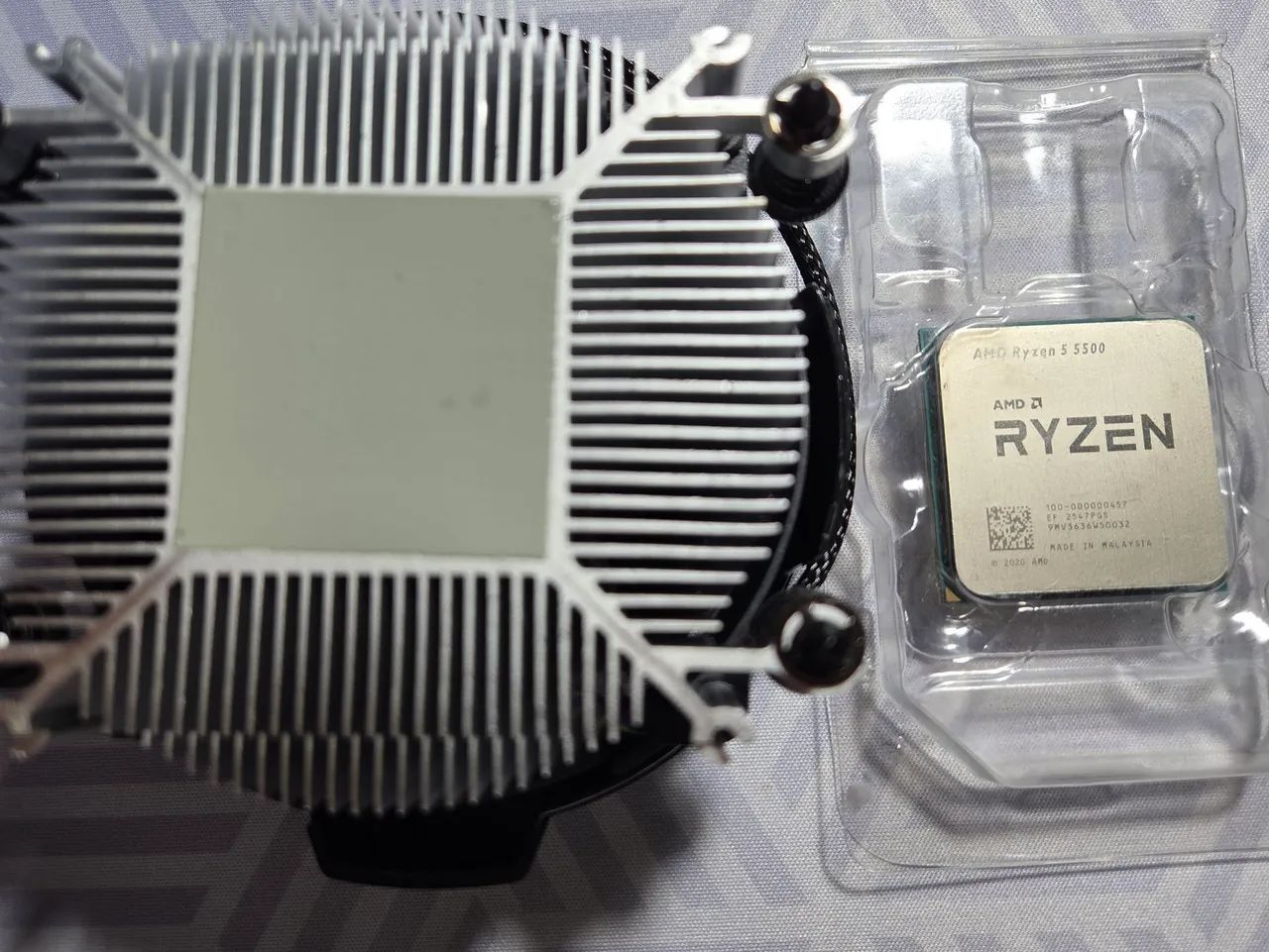 Ryzen 5 5500 + Cooler Box AMD Novo - Foto 2