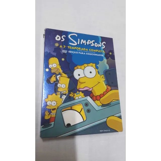 DVD Box Quadruplo Os Simpsons - A 7ª Temporada Completa - Edição Para Colecionador (23955)